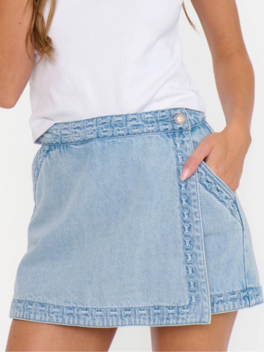 Show Me Your MuMu Wyatt Wrap Mini Skort